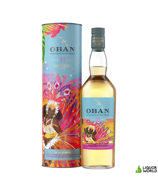 Oban 11 Year Old 'The Soul of Calypso' Special Release 2023 Cask Strength Single Malt Scotch Whisky 700mL - Liquorworld