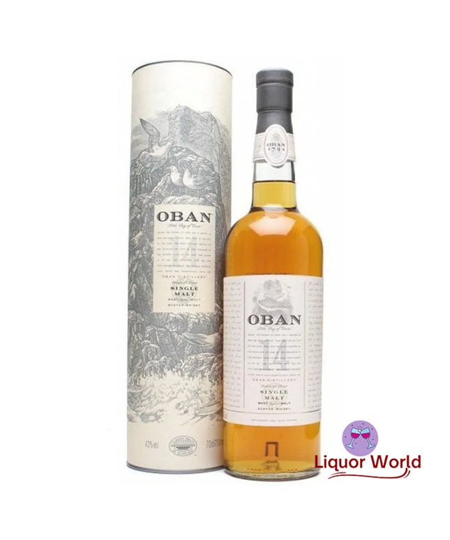 Oban 14 Year Old West Highlands Malt 700ml - Liquorworld