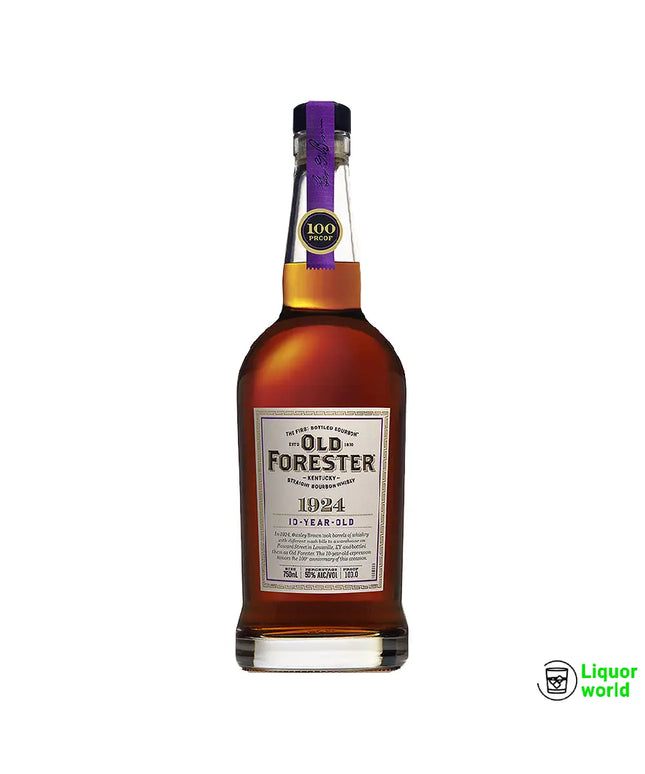 Old Forester 1924 10 Year Old Kentucky Straight Bourbon Whiskey 750mL - Liquorworld