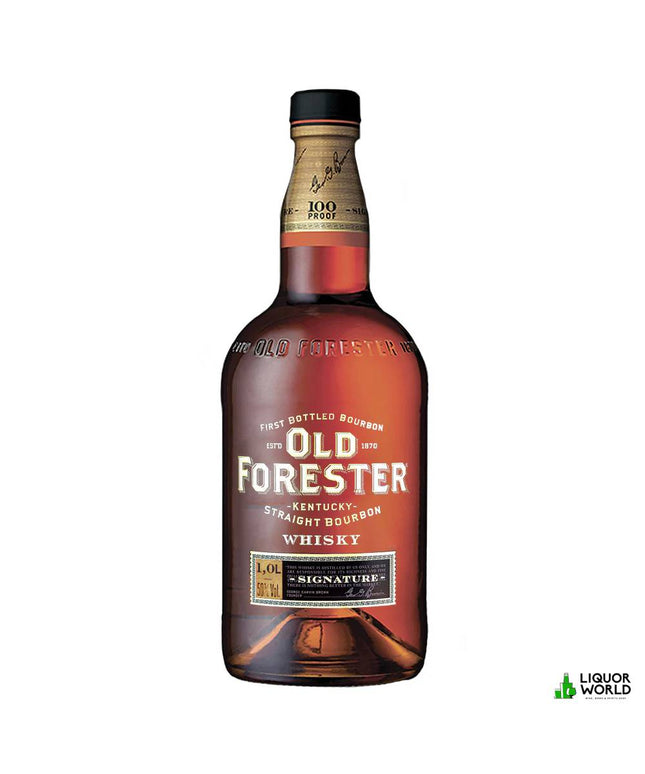 Old Forester Signature 100 Proof Kentucky Straight Bourbon Whiskey 1L - Liquorworld