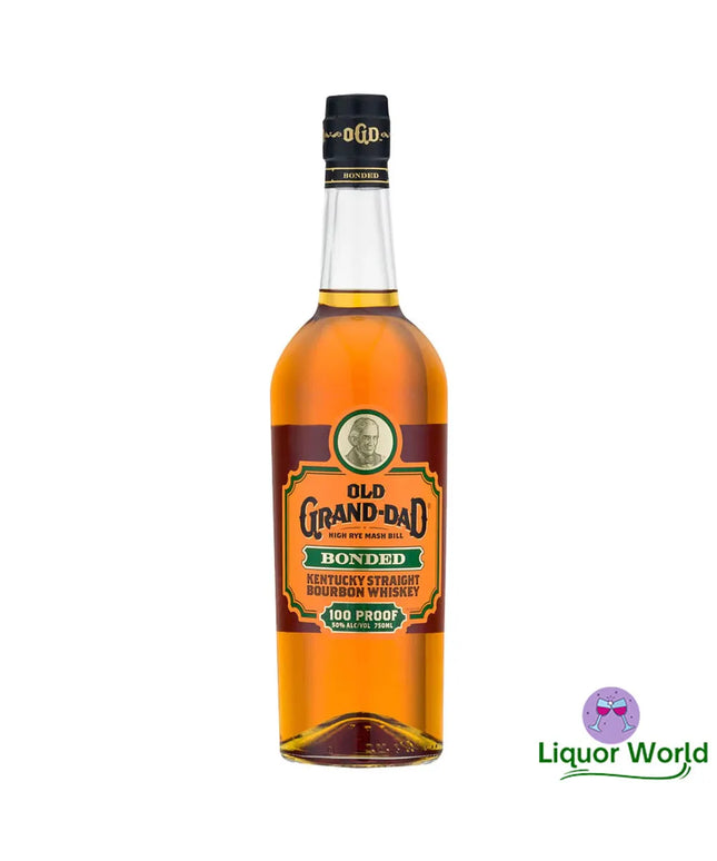 Old Grand Dad 100 Proof Bonded Kentucky Straight Bourbon Whiskey 1L - Liquorworld