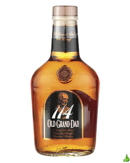Old Grand Dad 114 Proof Barrel Strength Kentucky Straight Bourbon Whiskey 750mL