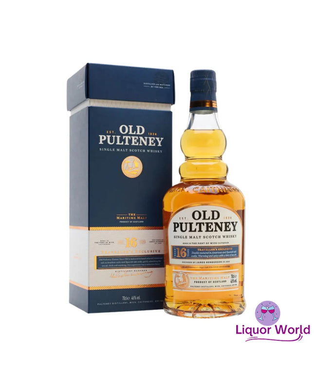 Old Pulteney 16 yr old Single Malt Scotch Whisky 700 ml - Liquorworld