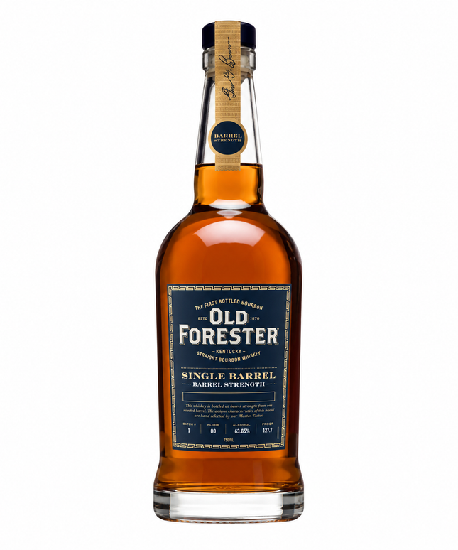 Old Forester Single Barrel Barrel Strength Kentucky Straight Bourbon Whisky 750mL