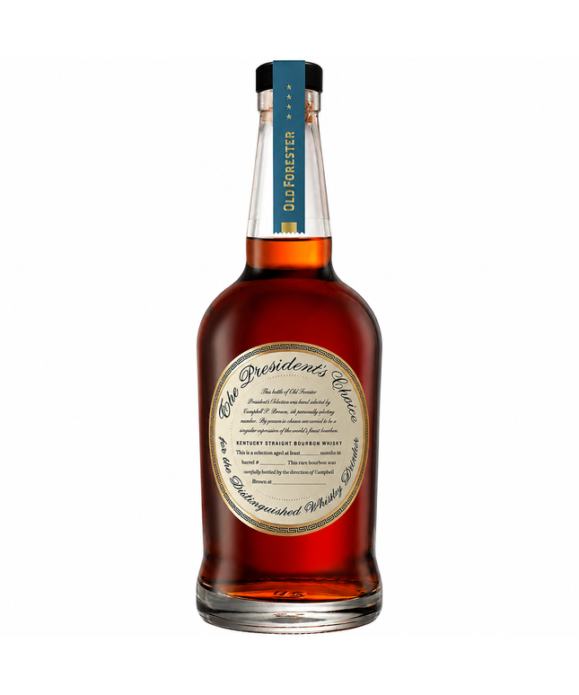Old Forester The President's Choice Single Barrel 2025 Release Barrel Proof Kentucky Straight Bourbon Whiskey 700mL