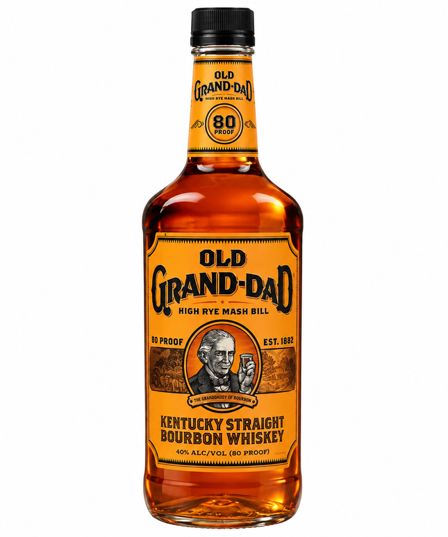 Old Grand Dad 80 Proof Kentucky Straight Bourbon Whiskey 750mL