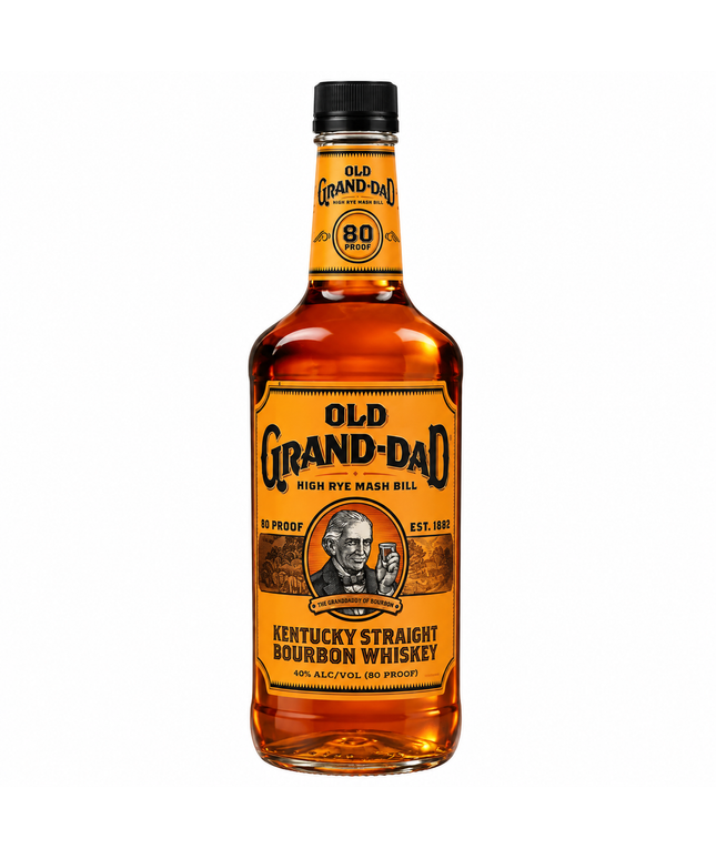 Old Grand Dad 80 Proof Kentucky Straight Bourbon Whiskey 750mL