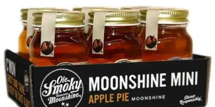 Ole Smoky Apple Pie Moonshine 6 Minis 50ml