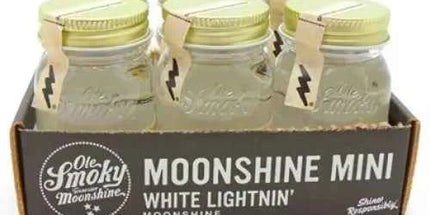 Ole Smoky White Lightning Moonshine 6 Minis 50ml