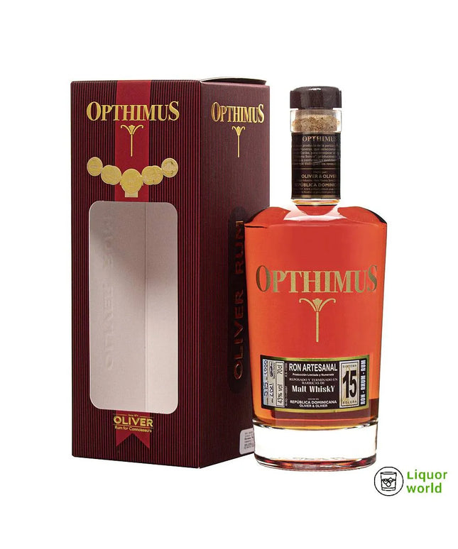 Opthimus 15 Year Old Malt Whisky Finish Dominican Republic Rum 700mL - Liquorworld