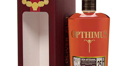 Opthimus 25 Year Old Oporto Port Finish Dominican Republic Rum 700mL - Liquorworld