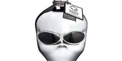 Outerspace Alien Head Chrome Edition 700ml