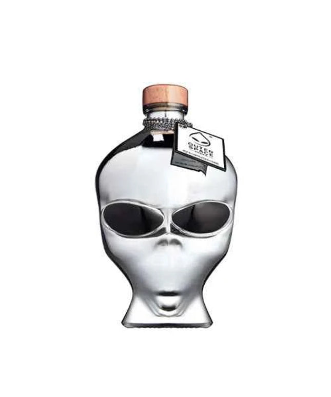 Outerspace Alien Head Chrome Edition 700ml