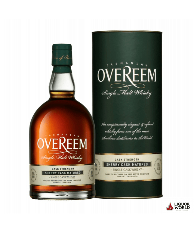 OveReem Sherry Cask Matured Cask Strength Single Malt Australian Whisky 700ml - Liquorworld