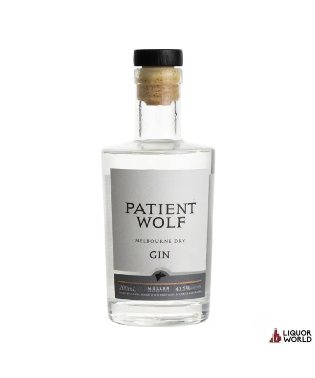 Patient Wolf Melbourne Dry Gin 200ml - Liquorworld