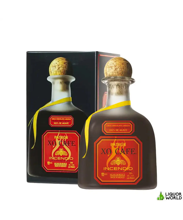 Patron XO Cafe Incendio Chile Chocolate Tequila Liqueur 1L - Liquorworld