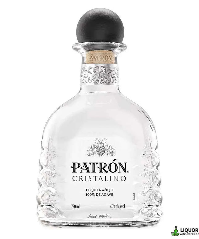 Patron Cristalino Clear Anejo Tequila 750mL