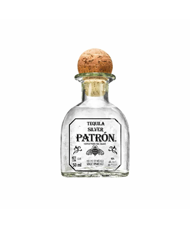 Patron Silver Tequila Glass Miniature 50mL