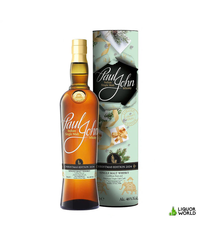 Paul John Christmas Edition 2024 Single Malt Indian Whisky 700mL - Liquorworld