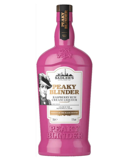 Peaky Blinders Raspberry Rum Cream Liqueur 700ml - Liquorworld