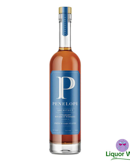 Penelope Architect French Oak Staves Finish Straight Bourbon Whiskey 750mL