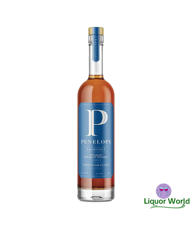 Penelope Architect French Oak Staves Finish Straight Bourbon Whiskey 750mL