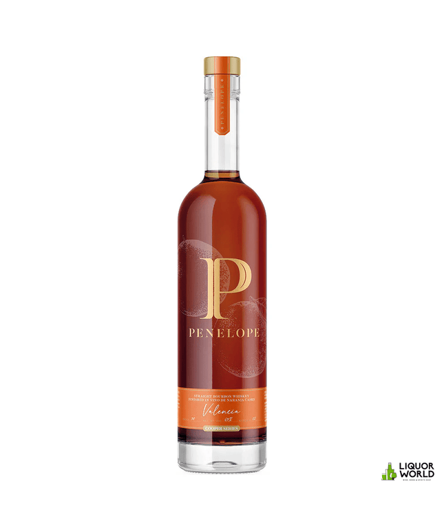 Penelope Valencia Vino De Naranja Cask Finished Straight Bourbon Whiskey 750mL - Liquorworld