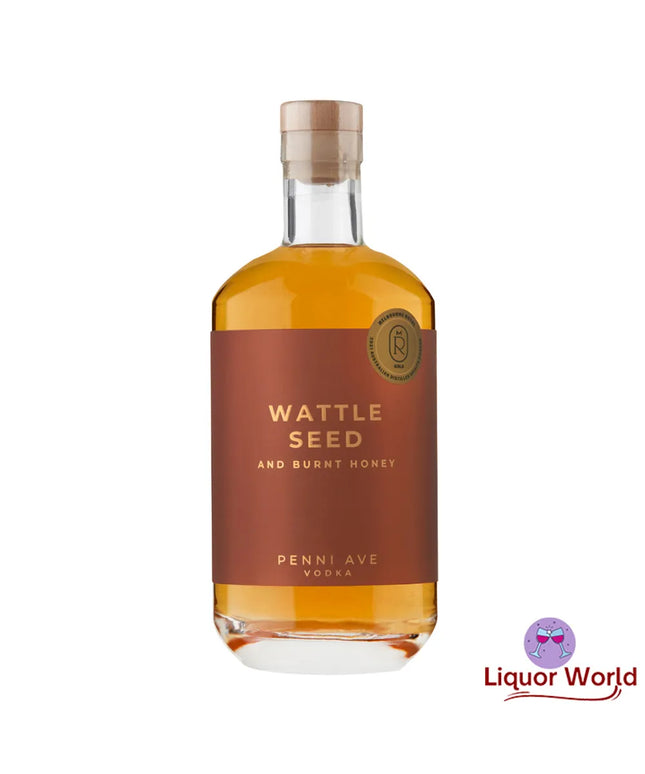 Penni Ave Distillery Wattleseed and Burnt Honey Vodka 700ml - Liquorworld