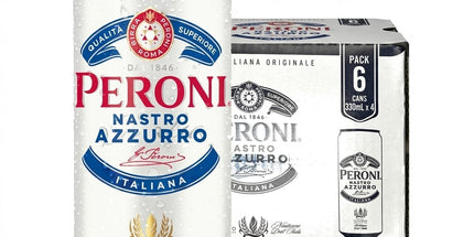 Peroni Nastro Azzurro Imported From Italy Beer Case 24 x Pack 330mL Cans