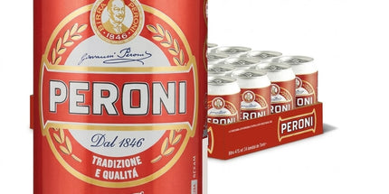 Peroni Red Imported From Italy Beer Case 24 x Pack 330mL Cans