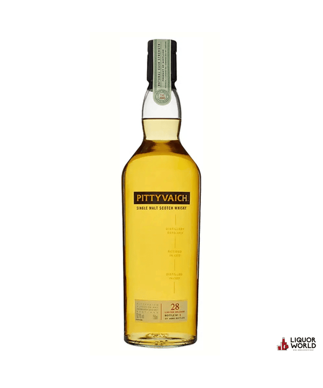 Pittyvaich 28 Year Old Single Malt Scotch Whisky 700ml - Liquorworld