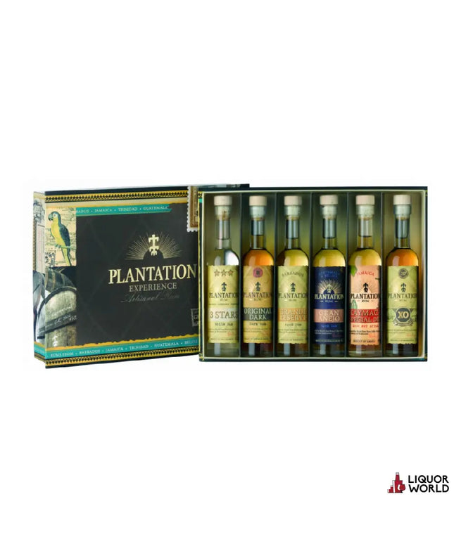 Plantation Experience Rum Pack  6 X 100ml - Liquorworld