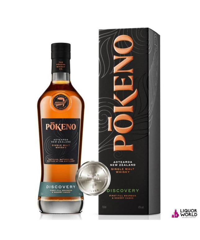 Pokeno Discovery Single Malt New Zealand Whisky 700ml - Liquorworld