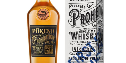 Pokeno Prohibition ex Porter Cask Limited Release Single Malt New Zealand Whisky 700ml - Liquorworld