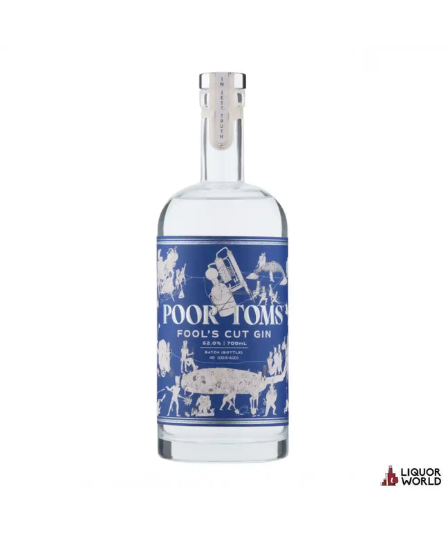 Poor Toms Fools Cut Gin 700ml