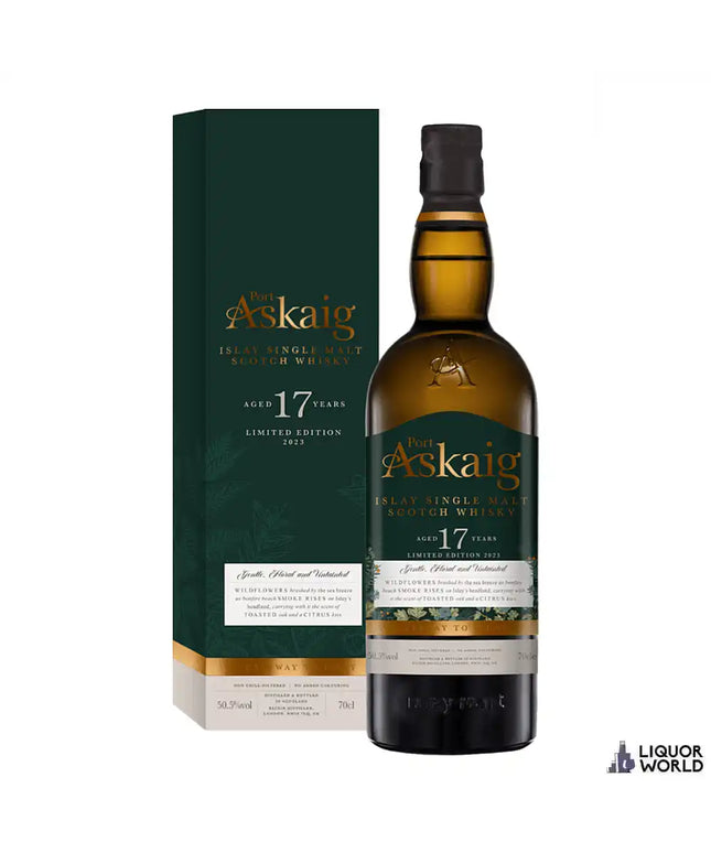 Port Askaig 17 year Old Limited Edition 2023 Release Single Match Scotch Whisky 700ml - Liquorworld