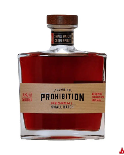 Prohibition Bathtub Cut Negroni Gin 500ml - Liquorworld