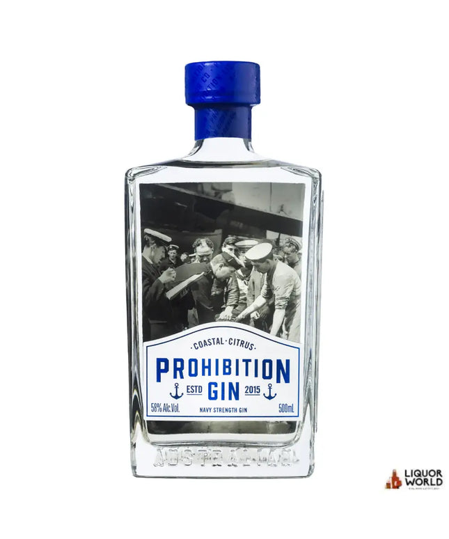 Prohibition Liquor Co Coastal Citrus Gin 500ml - Liquorworld
