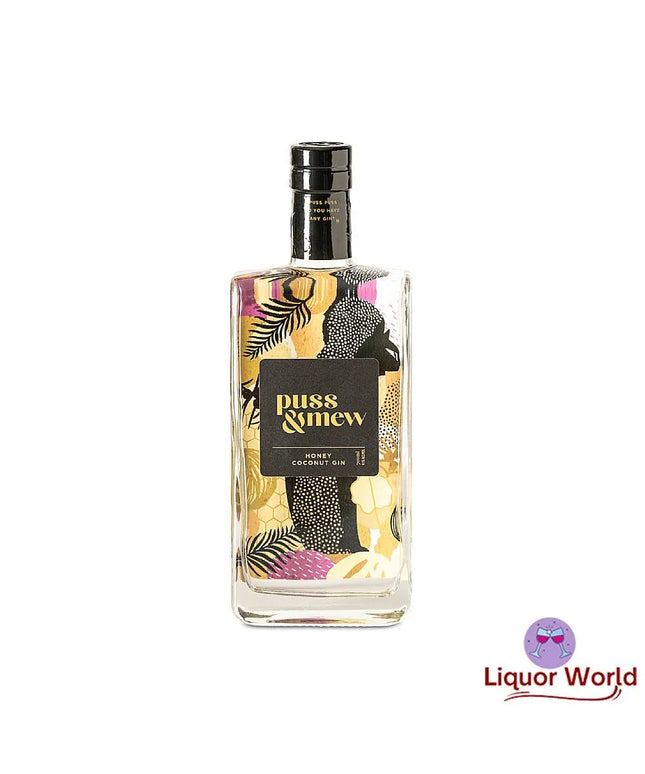 Puss And Mew Honey Coconut Gin 700ml - Liquorworld