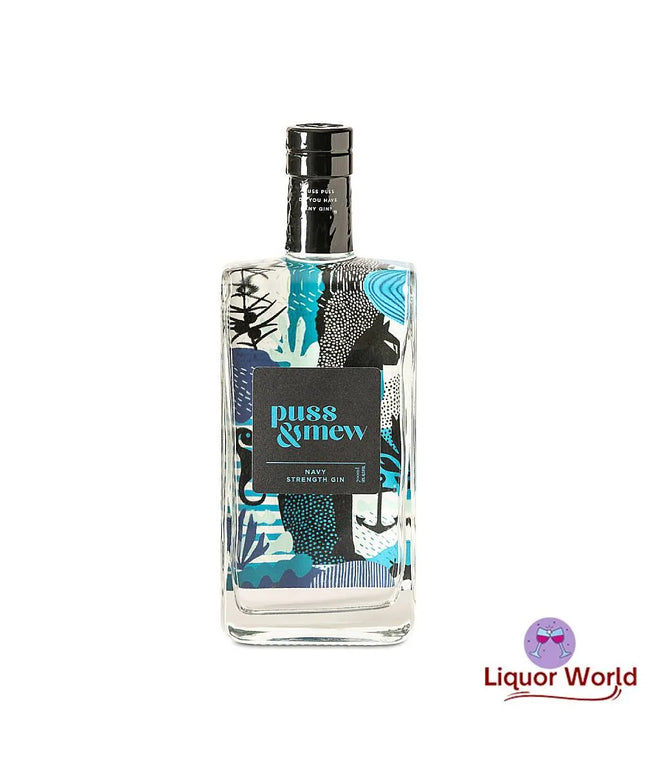 Puss And Mew Navy Strength Gin 700ml - Liquorworld