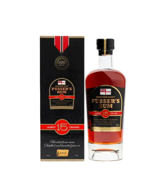 Pusser's 15 Year Old British Royal Navy Rum 700mL - Liquorworld