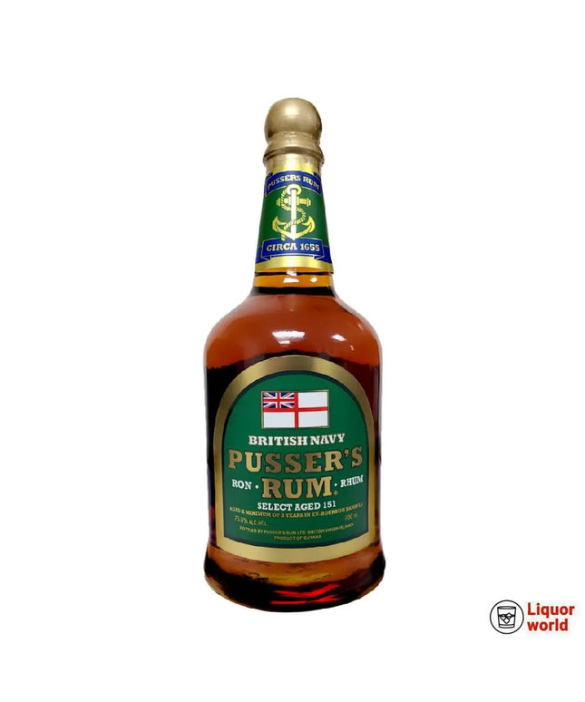 Pusser's Rum 151 High Strength Rum 700ml - Liquorworld