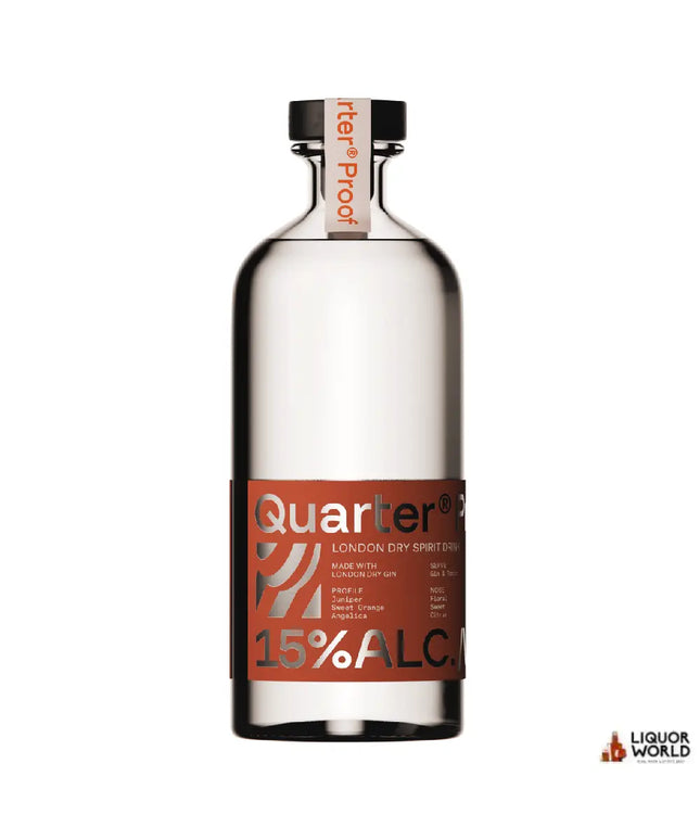 Quarter Proof London Dry Gin Spirit Drink 700ml - Liquorworld