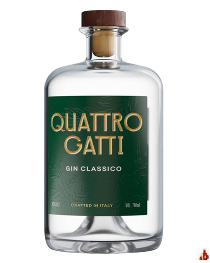 Quattro Gatti Gin Classico 700ml - Liquorworld