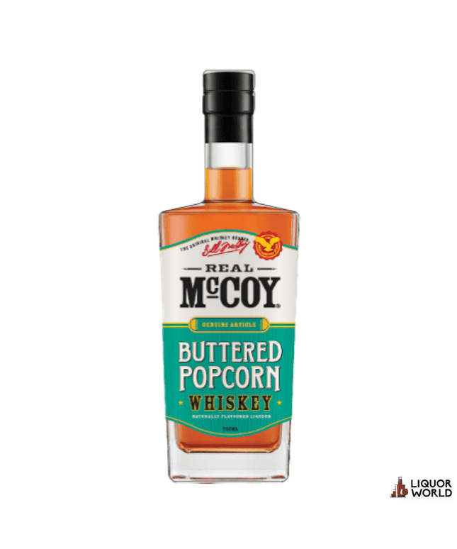 Real Mccoy Buttered Popcorn Whisky 700ml - Liquorworld