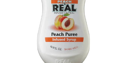 Real Peach Puree Syrup 500ml - Liquorworld