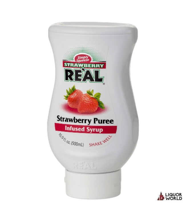 Real Strawberry Puree 500ml - Liquorworld