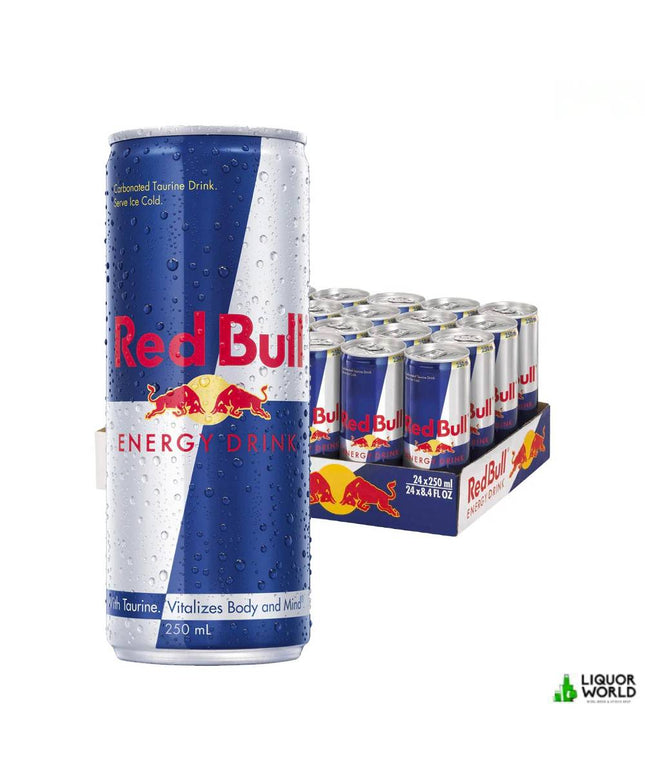 Red Bull Energy Drink 24 x 250mL Cans - Liquorworld