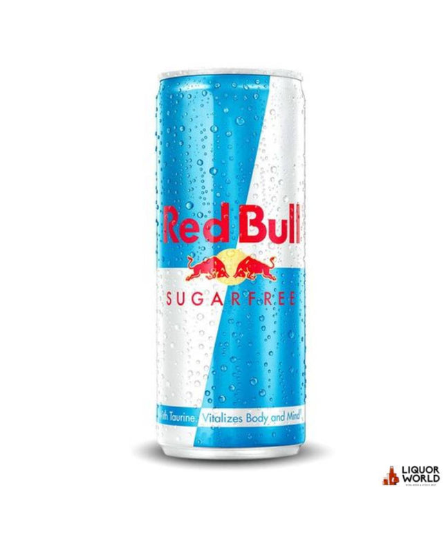 Red Bull Sugar Free Energy Drink Cans 250ml (24 Pack) - Liquorworld