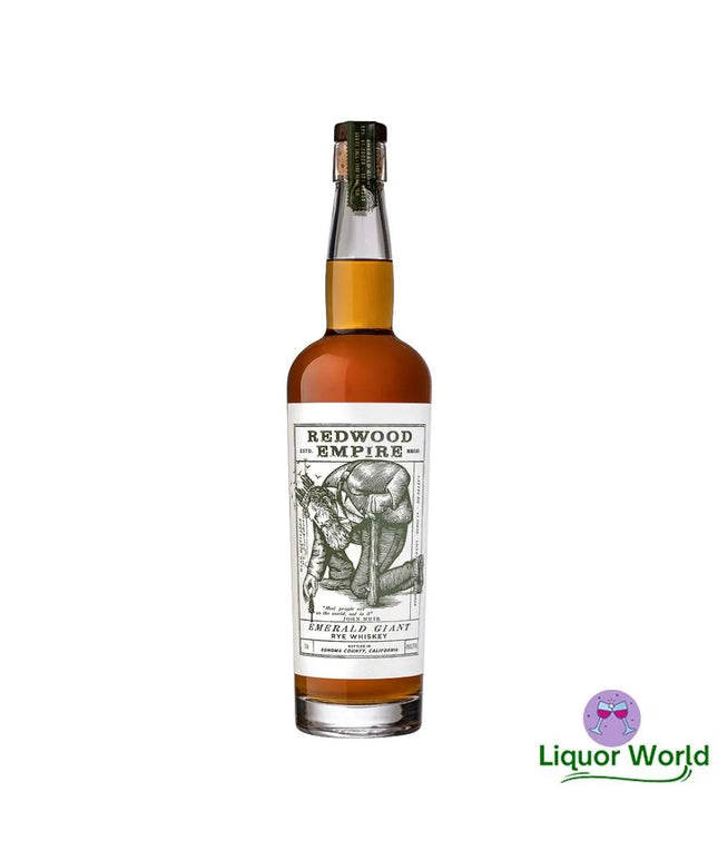 Redwood Empire Emerald Giant Rye Whiskey 750mL - Liquorworld
